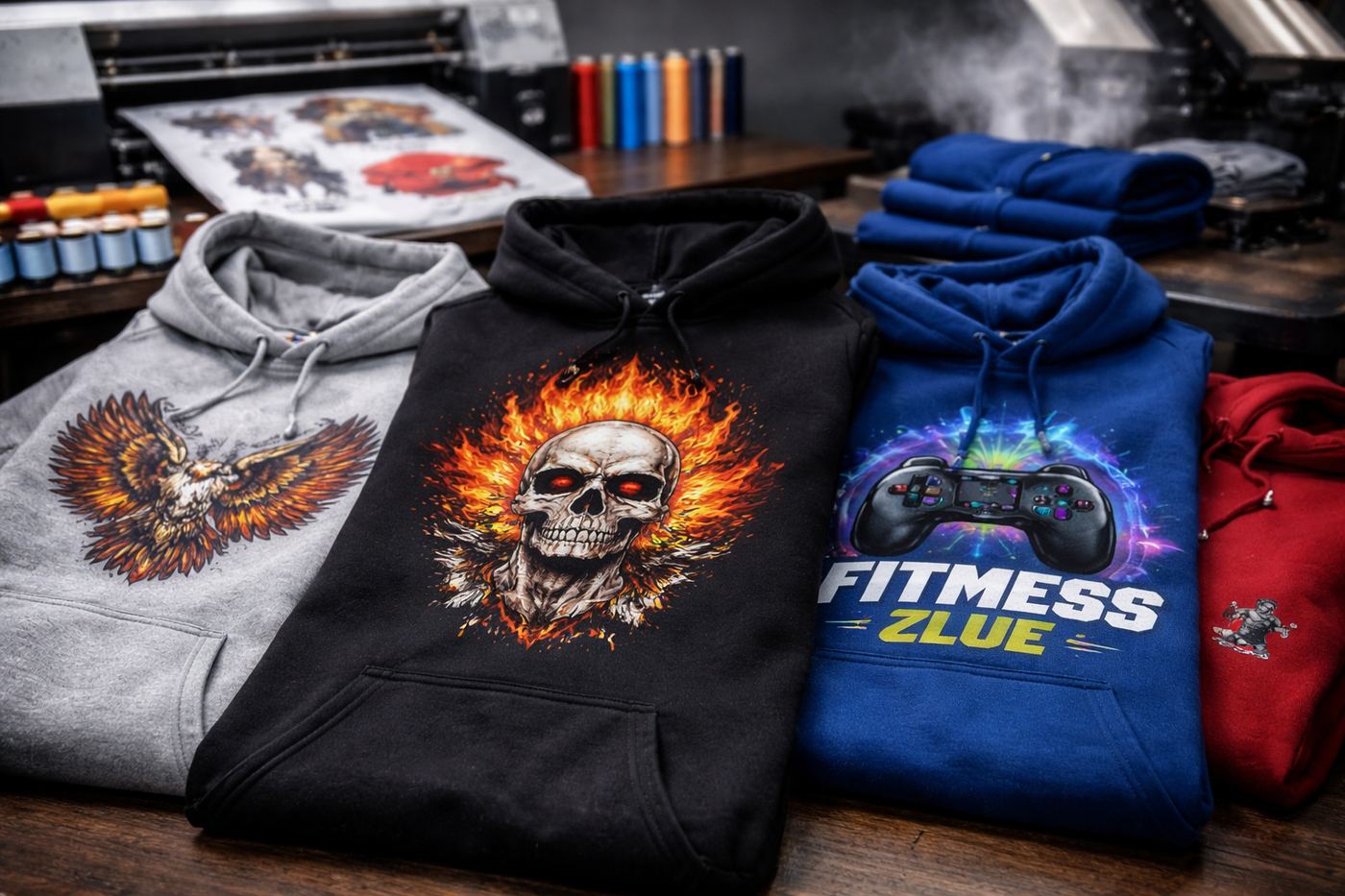 Impresión DTF textil estándar